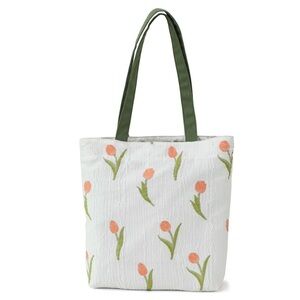 BBORGDC Women's Lightweight Hobo Shoulder Bag - Floral Jacquard Tote Handbag/190